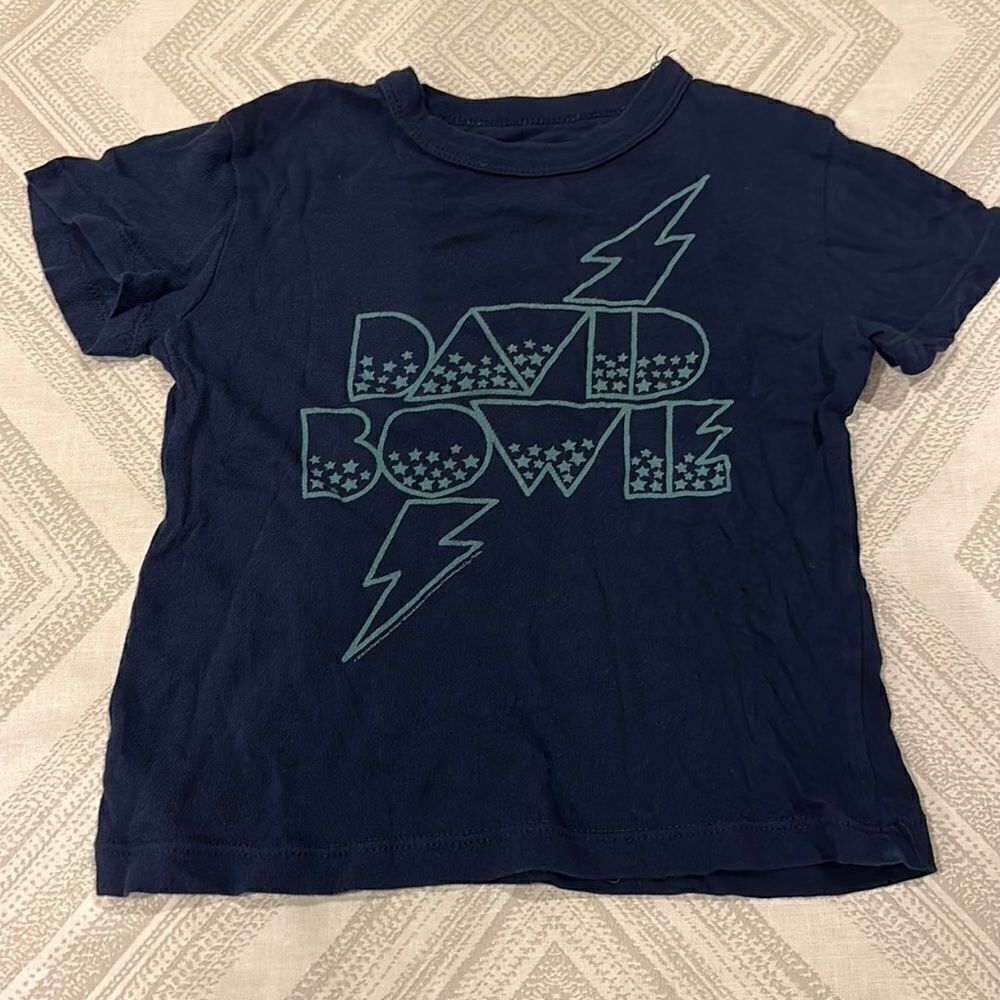 Chaser Boys Navy Blue ‘David Bowie’ T-Shirt